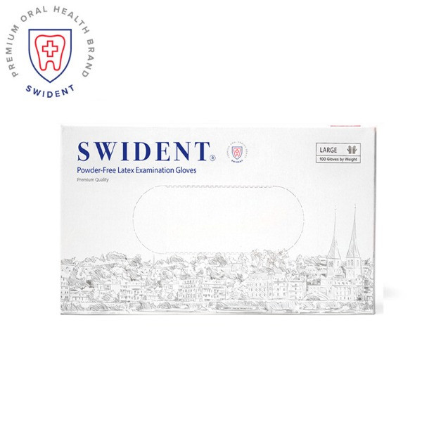دستکش لاتکس بدون پودر خارجی SWIDENT