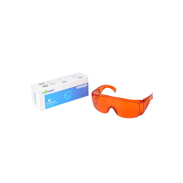 عینک محافظ لایت کیور نارنجی کوتیسن COTISEN