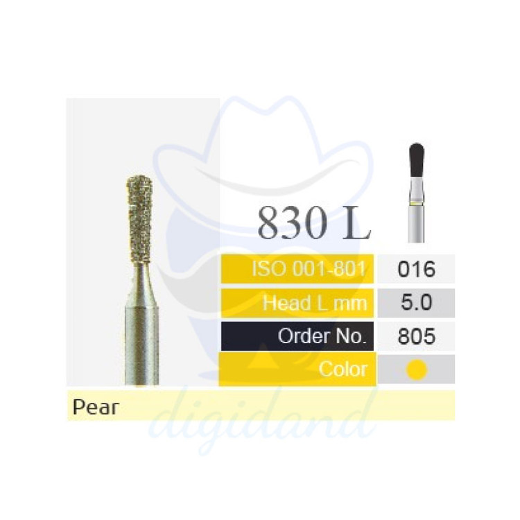 فرز توربین الماسی پالیش کامپوزیت مدل Pear 830L