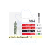 BTM Cylinder End Conical 135’ 884