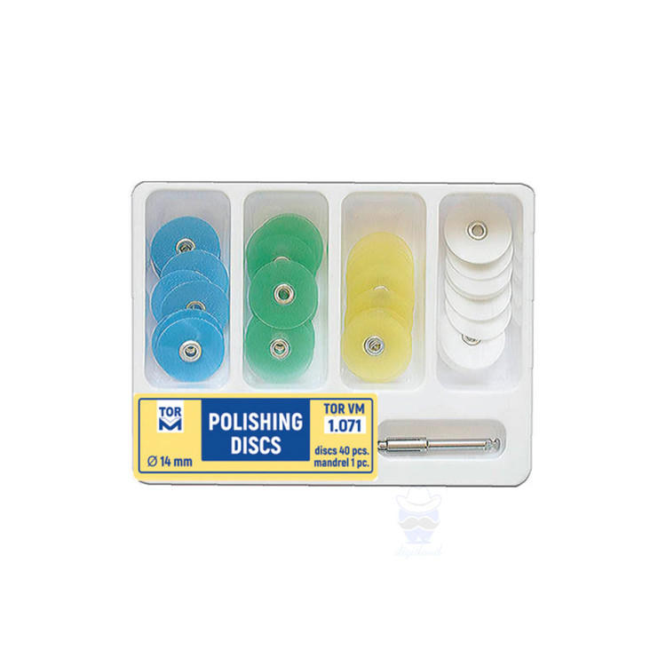 کیت دیسک پرداخت مرکز دار 40 عددی تور وی ام TorVM