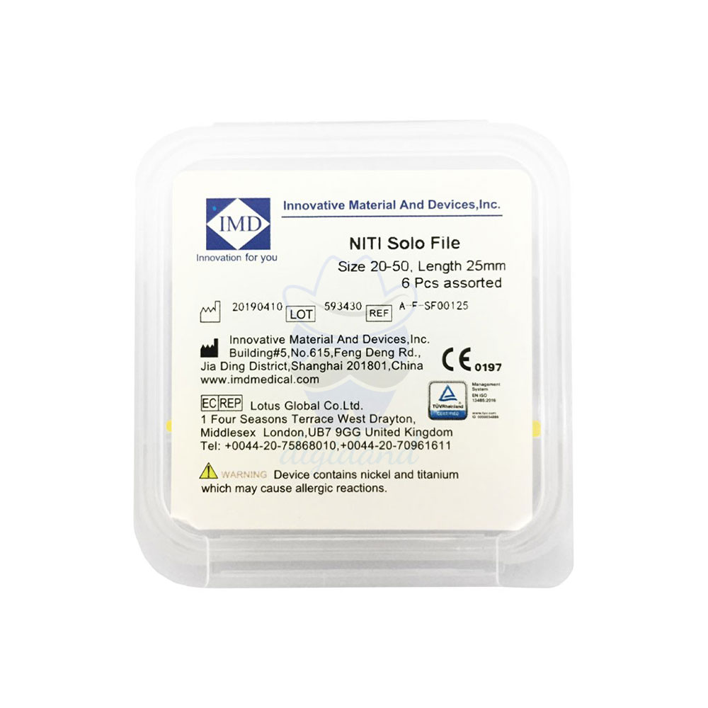 فایل روتاری رسیپروک طول 25 IMD M-Solo Niti