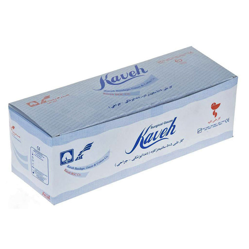 گاز دندانپزشکی ۵*۵ کاوه KAVEH
