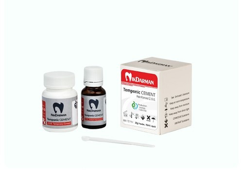 سمان موقت زینک اکساید اوژنول نیک درمان Temponic Cement