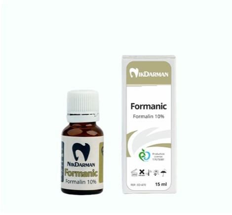 محلول فرمالین نیک درمان 10% Formanic