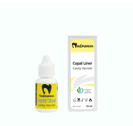 وارنیش رزینی نیک درمان Copal Liner Varnish