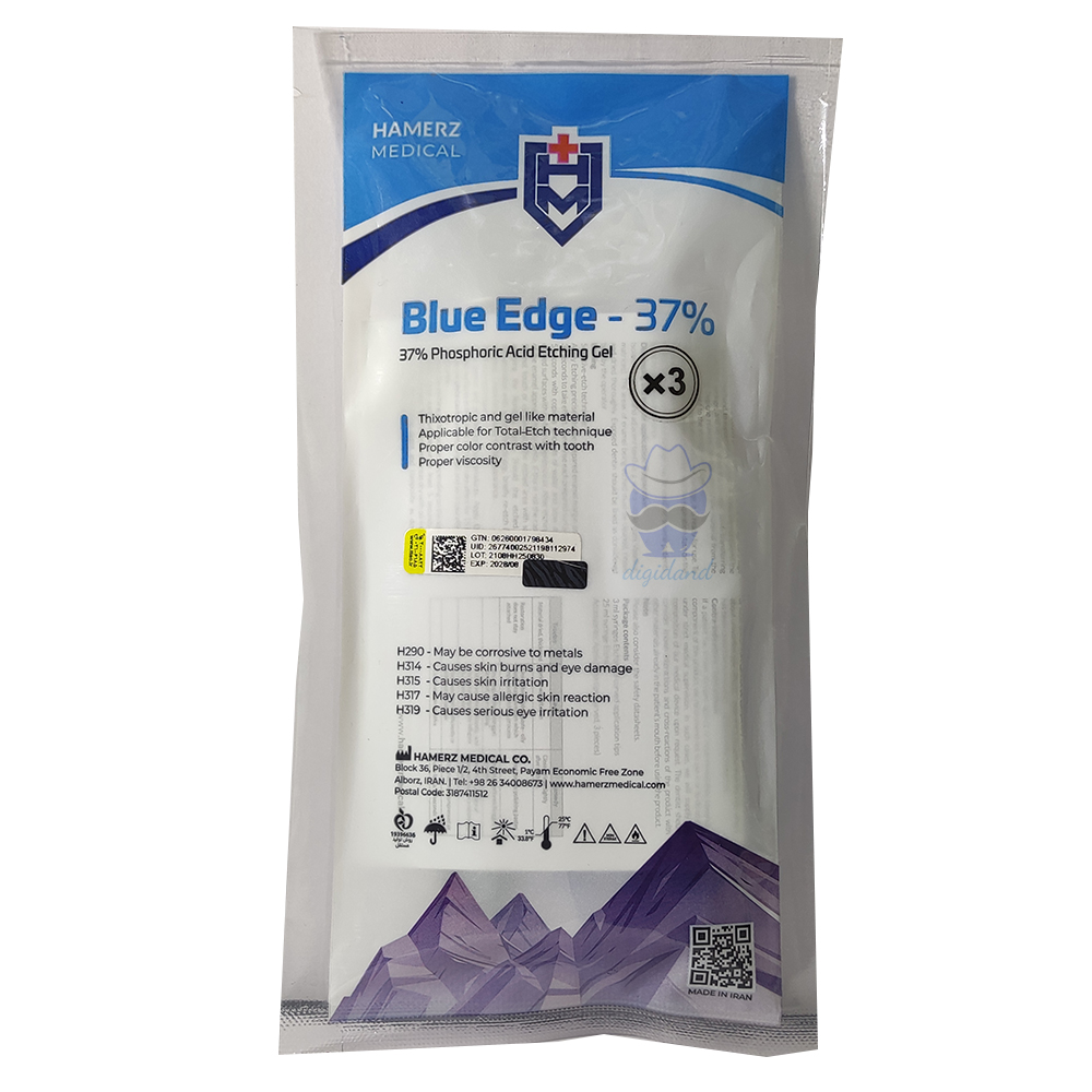 ژل اسید اچ 3عددی هامرز BLUE EDGE HAMERZ