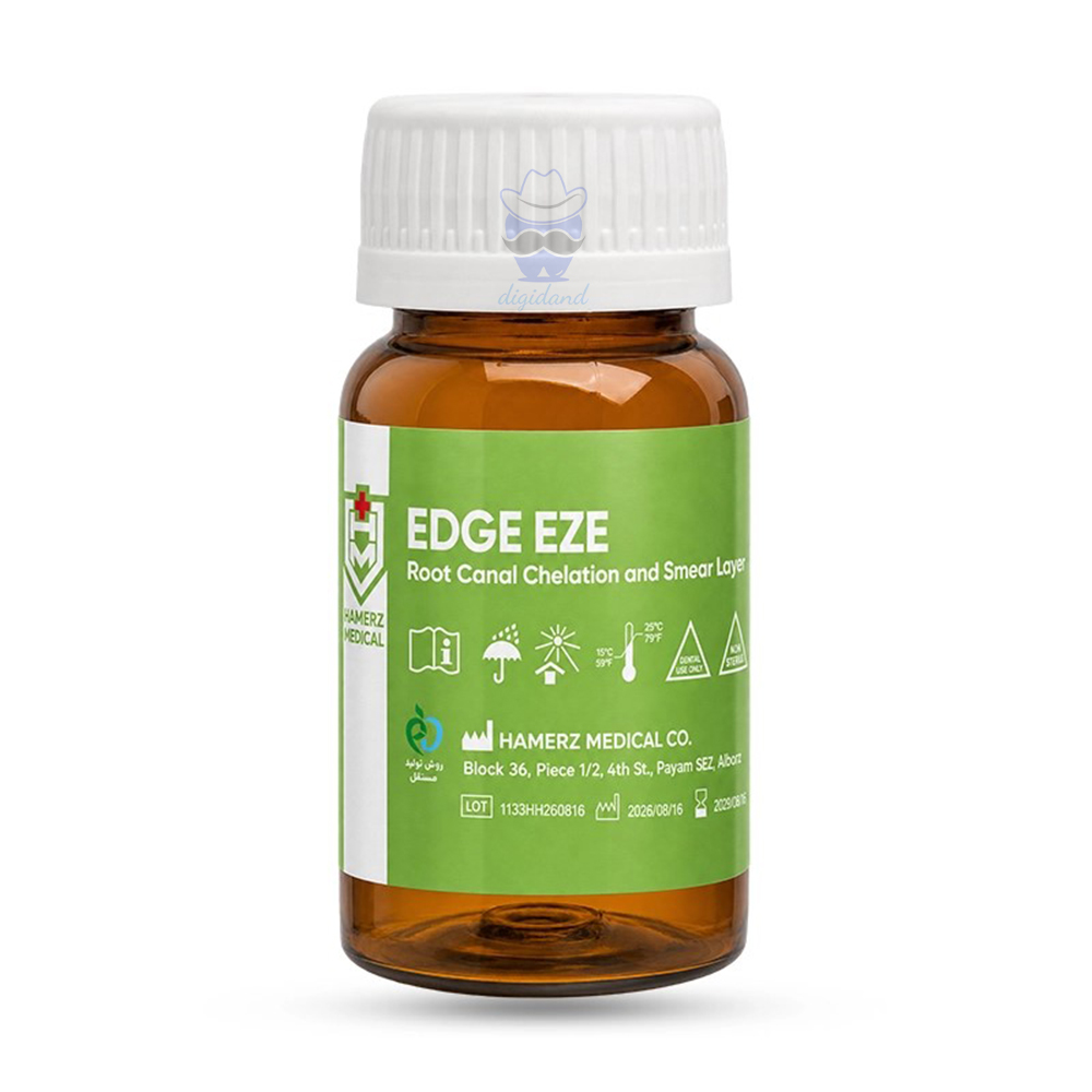 محلول شلاته‌کننده و حذف اسمیر لیر کانال ریشه هامرز EDGE EZE